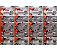 Maxell Lot de 40 piles alcalines LR1130 AG10 189 LR54 1,5 V