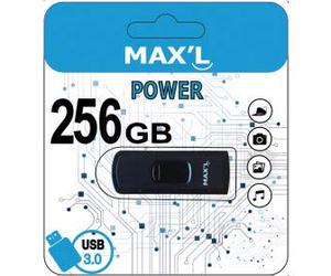Maxell Max L USB Stick, 256 GB, USB 3.0, Noir