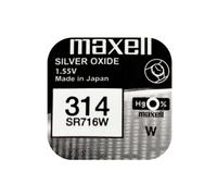 Maxell Maxell 314 Pile bouton 1 Pièce SR716W-M - Unisex - Oxyde d'argent