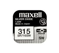 Maxell Maxell 315 Pile bouton 1 Pièce SR716SW-M - Unisex