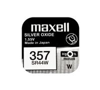 Maxell Maxell 357 Pile bouton 1 Pièce SR44W-M - Unisex