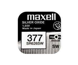 Maxell Maxell 377 Pile bouton 1 Pièce SR626SW-M - Unisex