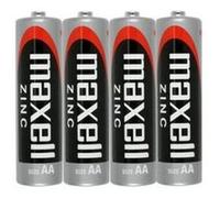 Maxell maxell pile au zinc, mignon aa, pack de 4 noir G