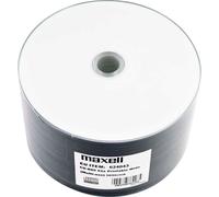 Maxell MX624043 Maxell CD-R 80, blanc jet d'encre, rétractable 50