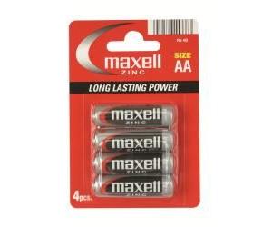 MAXELL PILA STILO AA R6 ZINCO CARBONE BL.4