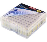 maxell pile alcaline "BOX PACK", Mignon AA, boîte de 100 1,5 volt, type : LR6, boîte de rangement,