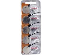 5 Piles CR2025 Maxell Bouton Lithium 3V