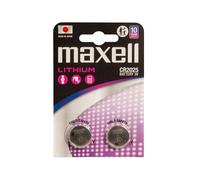 Maxell Piles boutons CR2025 lithium 2 x (2×1)