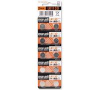 MAXELL Pile bouton LR1130/AG10, 10 pièces