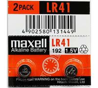 MAXELL Pile bouton LR41/AG3, 10 pièces