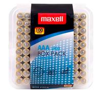 Maxell Piles alcalines AAA (LR03) – 100 pièces