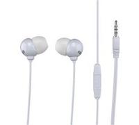 Maxell Plugz + Mic - Écouteurs avec micro - intra-auriculaire - filaire - jack 3,5mm - blanc Blanc G