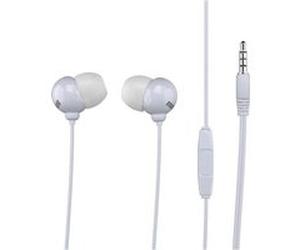 Maxell Plugz + Mic - Écouteurs avec micro - intra-auriculaire - filaire - jack 3,5mm - blanc Blanc G
