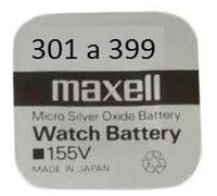 10 MAXELL 321 SR616SW BATTERIES Argent 1.55V Pile De Montre EXP 2022 NEUF