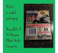 Maxell XL-II Cassette audio vierge de 90 minutes