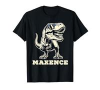 Maxence Cadeau Prénom Personnalisé Garçon Dinosaure T-Shirt
