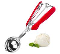 Maxentico Cuillere a Glace 5 cm, Cuillères à Glace Boule en Acier Inoxydable, Boule de Glace Ustensile, Cuillère à Biscuits pour Gâteau, Cuillère à Crème Glacée, Ice Cream Scoop pour Pâtisserie