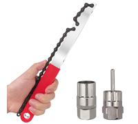 Maxentico Outils Velo, Outils Fouet a Chaine Jeu, Démontage D'Extracteur Demonte de Cassette Kit D'Outils de Vélo, Démonte Roue Libre Vélooutil, pour Fouet de Chaîne de Vélo pour Shimano/Sram/Sunrace