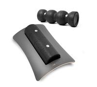 MaxFitness - Kit de rouleaux de fascia avec support mural Performance - Avec LeanBoard & PickUp - 2 rouleaux en mousse contre les douleurs (anthracite, kit de démarrage PickUp)