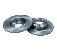 MAXGEAR 19-0795 2x Disque de frein Avant Ø240mm Hauteur: 41,4mm Épaisseur: 10,9mm Cercle de percage -Ø: 100mm plein