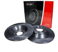 MAXGEAR 19-1228 2x Disque de frein Arrière Ø302mm Hauteur: 49,2mm Épaisseur: 12mm Cercle de percage -Ø: 112mm plein