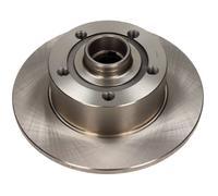 MAXGEAR 2X Disque De Frein Arrière Ø245 Mm Plein Peint Pour Audi A4 8D2 B5 1.6