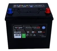 MAXGEAR 85-0025 Batterie de Démarrage 12V 65Ah 620A EN pour HYUNDAI i10 (IA)