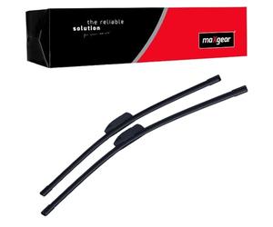 MAXGEAR Balai d'essuie-glace Kit de Lame d'essuie-glace Avant | Version: Balai d'essuie-glace plat | Longueur 1: 550mm | Longueur 2: 530mm 39-0641 Compatible avec FIAT Ducato III Van 250, 290, RENAULT