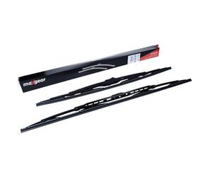 MAXGEAR Balai d'essuie-glace Kit de Lame d'essuie-glace avec spoiler Avant | Version: Standard | Longueur 1: 600mm | Longueur 2: 530mm 39-0770 Compatible avec MERCEDES-BENZ Berline W203, VW