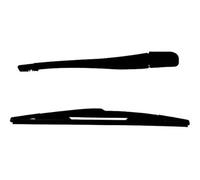MAXGEAR Bras d'essuie-glace nettoyage des vitres 39-0201 arrière avec balai d'essuie-glace intégré avec cache
