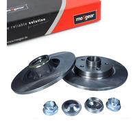 Maxgear Disques De Frein Arrière L+R Pour RENAULT KANGOO