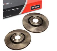 MAXGEAR Disques De Frein Avant G+D Pour CITROEN C4 PEUGEOT 3008 308 DS