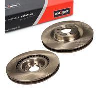 MaXgear Disque de frein avant 19-2205 G+D ventilé Ø305 pour Fiat Doblo Opel Combo Lot de 2