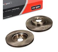 Maxgear Disques de Frein AVANT GAUCHE + R pour Ford Focus Volvo S40 V50
