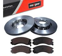 MAXGEAR Disques de Frein + Plaquettes Avant Pour Mitsubishi Outlander