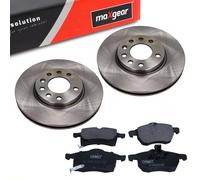 MAXGEAR Disques De Frein + Plaquettes Avant Pour OPEL ASTRA G 280 mm