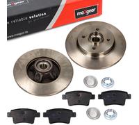 Maxgear Disques De Frein + Plaquettes Pour Citroën C4 Arrière 268 Mm