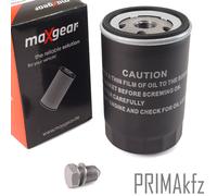 MaXgear Filtre à huile 26-0129 - Filtre vissé - 06A115561B pour Audi, Seat, Skoda, VW