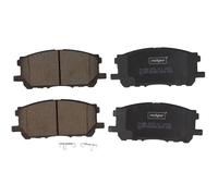 MAXGEAR Plaquette de Freins Bremsbelegsatz Avant Système Akebono pour Lexus Rx