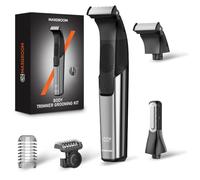 MAXGROOM 2 En 1 Tondeuse Corps Homme,IPX6, Rasoir Corps Type-C