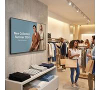MAXHUB ND65CMB Écran numérique 4K 65'' Écran professionnel de 65 pouces pour l'affichage numérique en continu, avec résolution 4K, Android 14,