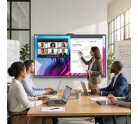MAXHUB V6550 XBoard V7 Écran collaboratif 65'' Écran collaboratif tout-en-un de 65" avec affichage 4K UHD, caméra triple, audio intelligent pour