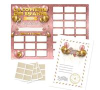 Maxi à gratter personnalisé jeu d'anniversaire - Loterie de 18 ans version A3 - Calendrier de vœux grattable 18 ans fille garçon pour invités originaux - Idée cadeau 18 femme originale