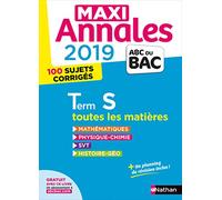 Maxi Annales ABC du Bac 2019 - Terminale S
