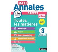 Maxi Annales Brevet 2026 - Corrigé