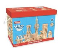 Maxi Baril Coffre 500 Planchettes En Bois Naturel - Tecap Classic - Jeu De Construction - Fabrique En France - Jeujura