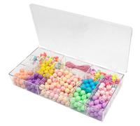 Maxi Boite Perles Couleurs Pastel 200 G
