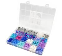Maxi Boite Perles Heishi Et Acrylique 170 G