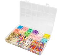 Maxi Boite Perles Heishi Et Polymère 190 G