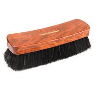 Maxi brosse à reluire - Brosse à chaussures extra large en bois de 20 cm avec crin - pour un éclat parfait - z2458 (noir)